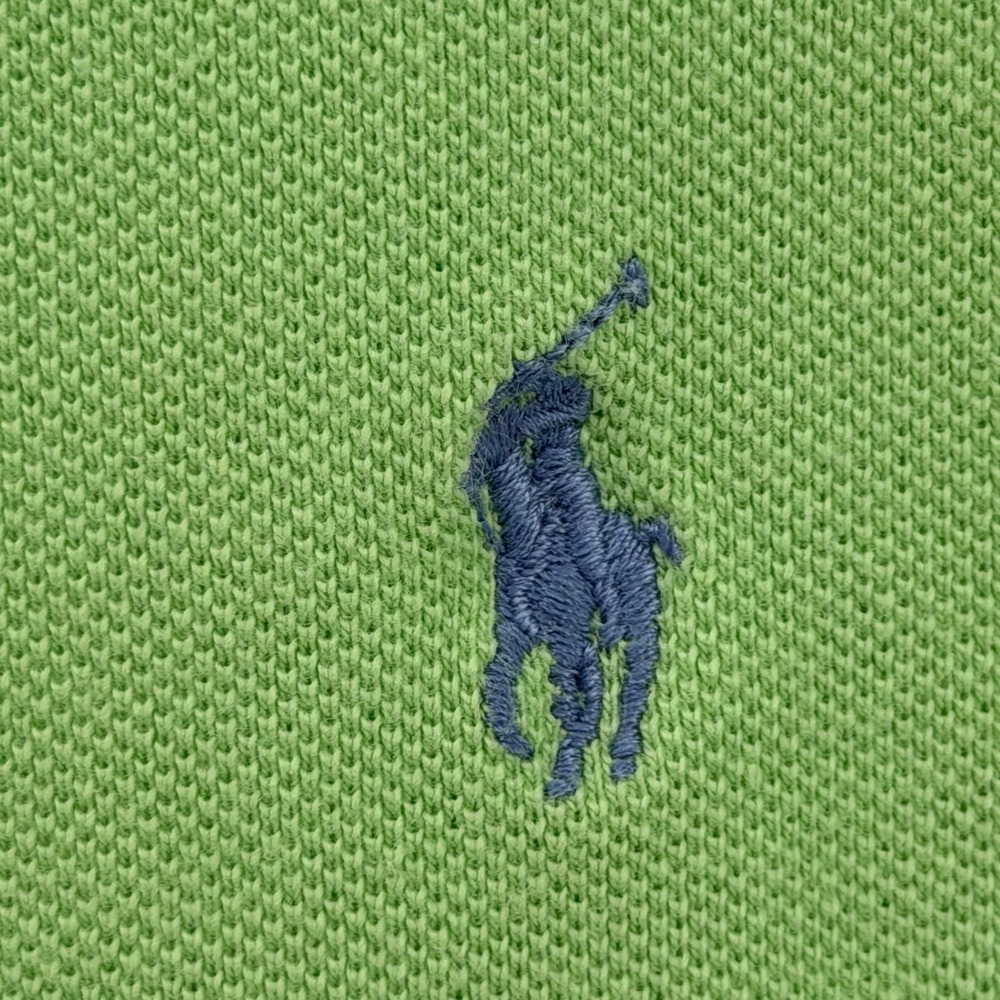 Polo Ralph Lauren Polo Mens 3XT Green Short Sleeve Pique Classic Pony Logo Shirt - Picture 4 of 8